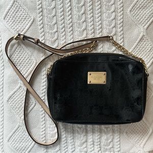 Michael Kors Black Leather Bag